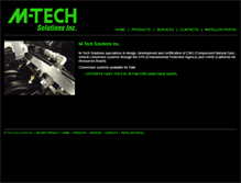 Tablet Screenshot of mtechsolutionsinc.com